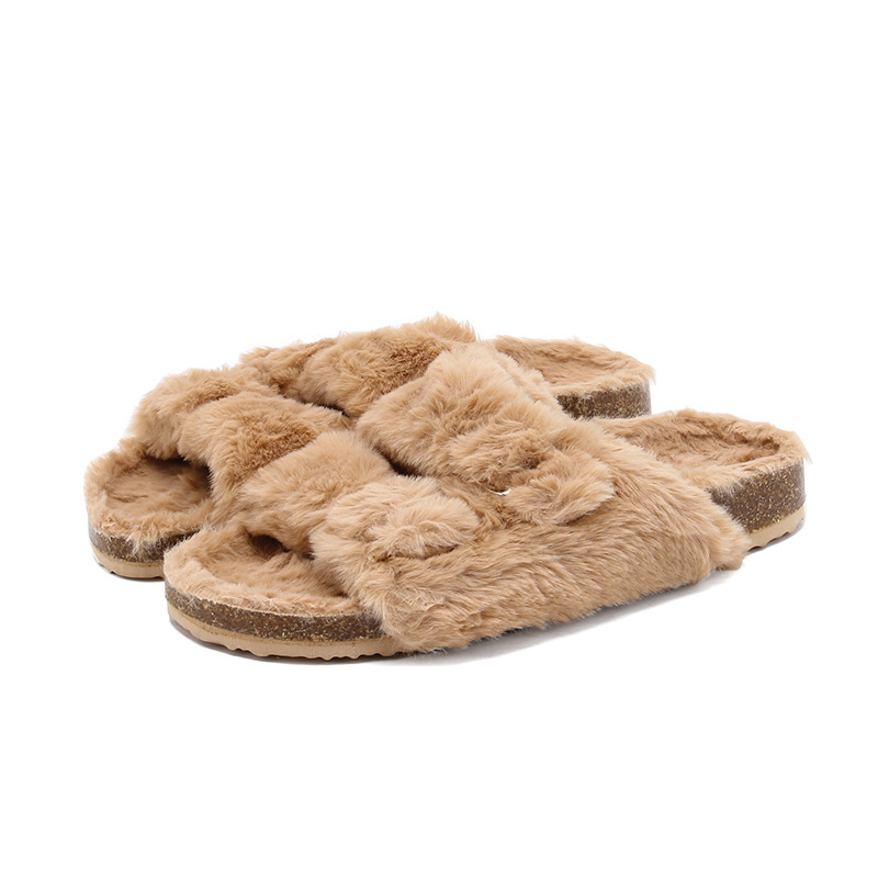 Women's Outer Wear Warm Winter Cotton Slippers - Image 8