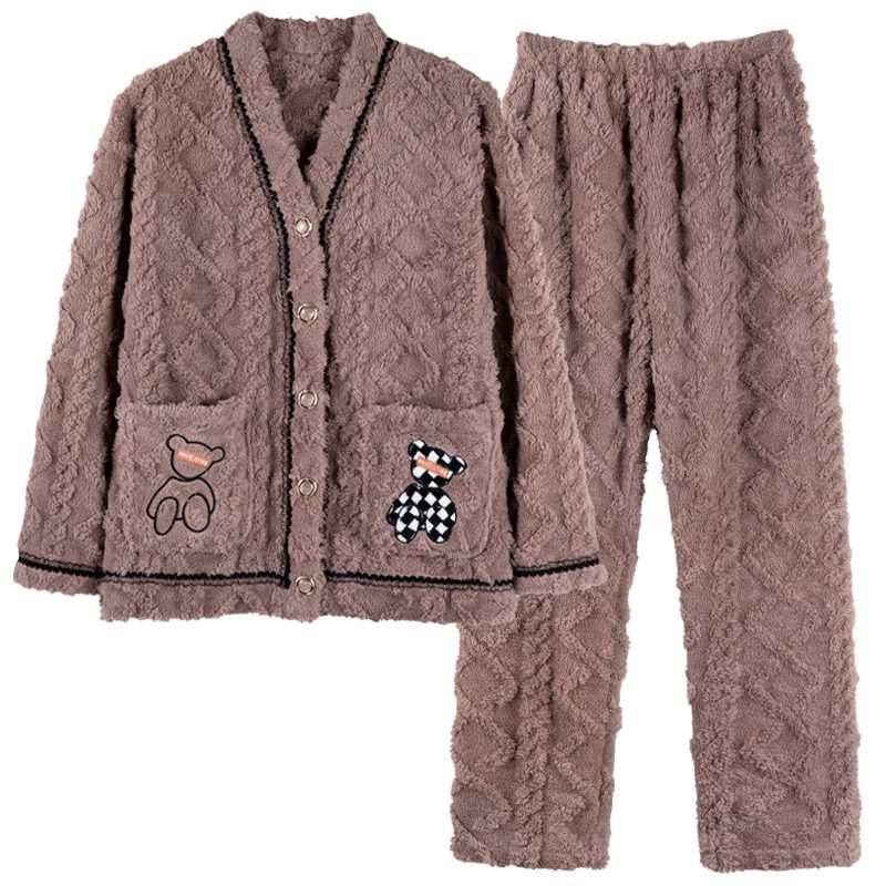Women's Pajamas Winter Home Wear Suit - Image 5