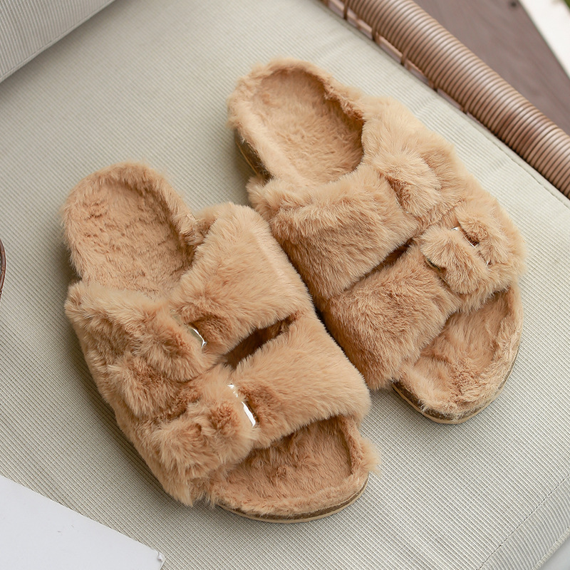 Women's Outer Wear Warm Winter Cotton Slippers - Image 10