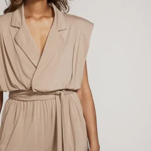 Shoulder pad romper