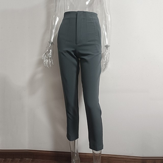 Women's Casual Fashion Straight Leg Pants - Image 9