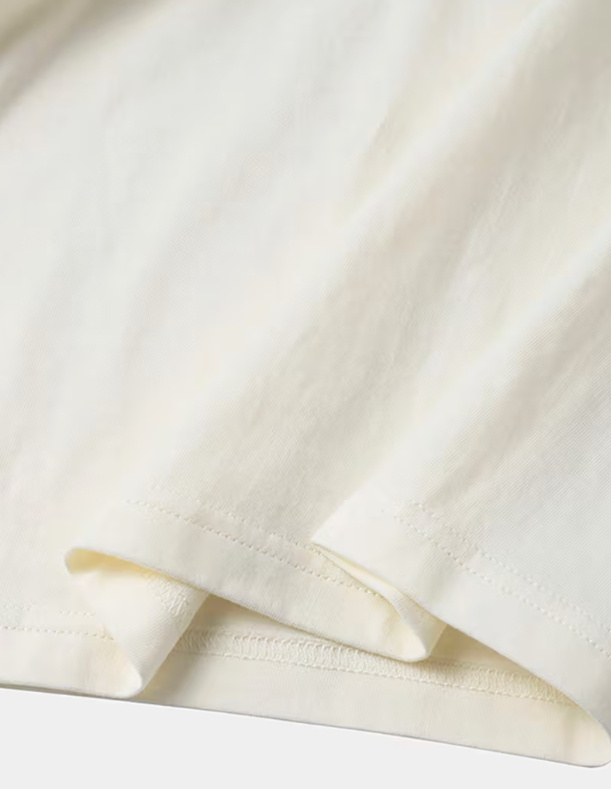 Heart- And Letter-Printed Cotton T-Shirt - Image 4