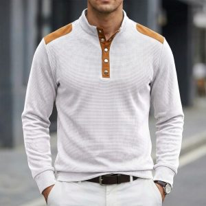 Solid-color Breathable Mens Casual Hoodie