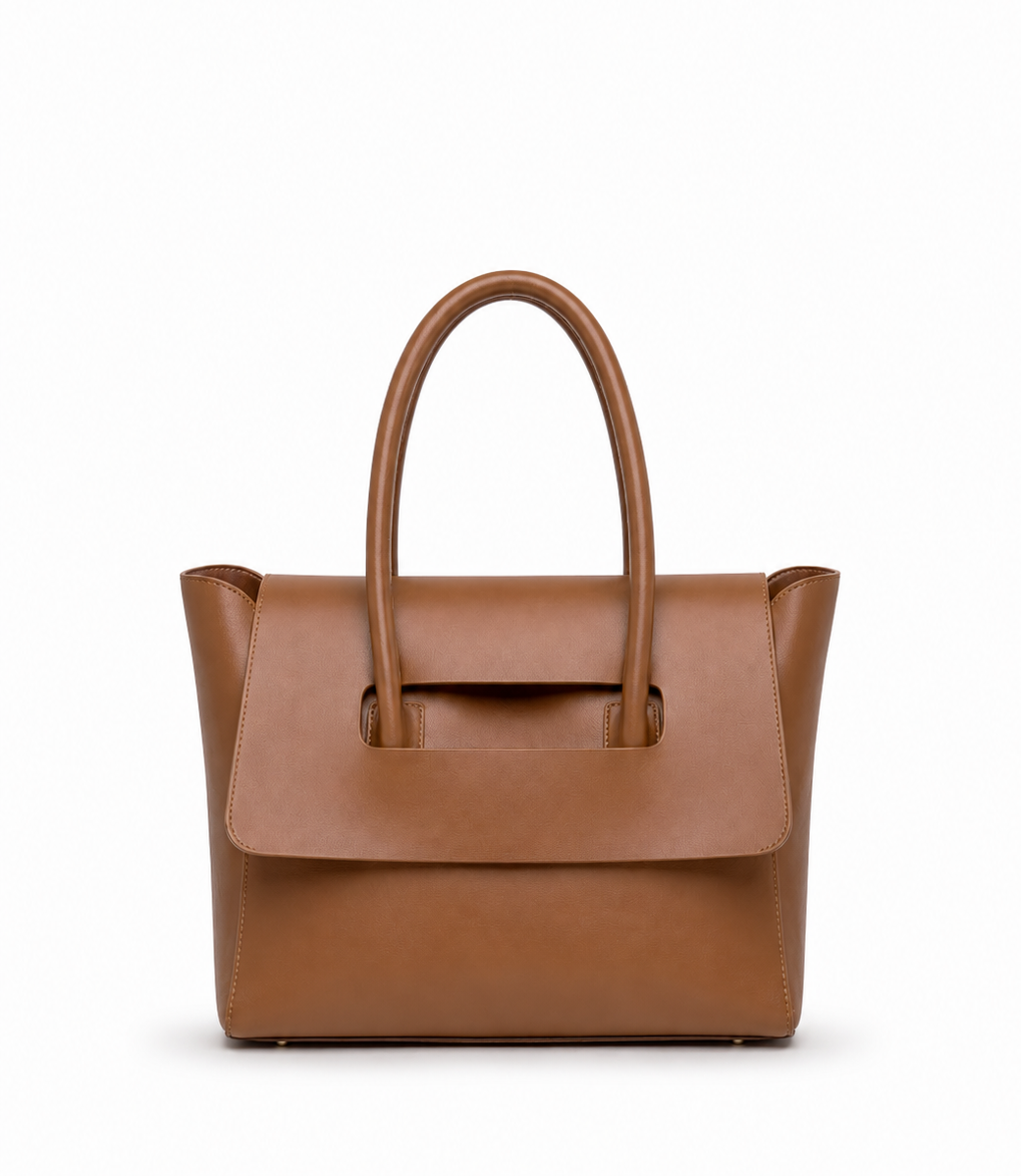 Brown Minimalist Tote