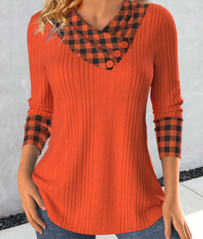 AutumnWinter New Arrival Long-Sleeve Knitted Sweater With Ribbed Texture - Image 2