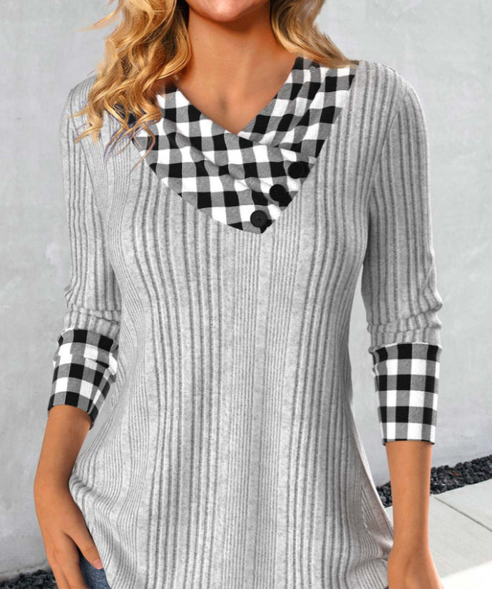 AutumnWinter New Arrival Long-Sleeve Knitted Sweater With Ribbed Texture - Image 5
