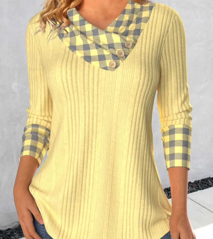 AutumnWinter New Arrival Long-Sleeve Knitted Sweater With Ribbed Texture - Image 4